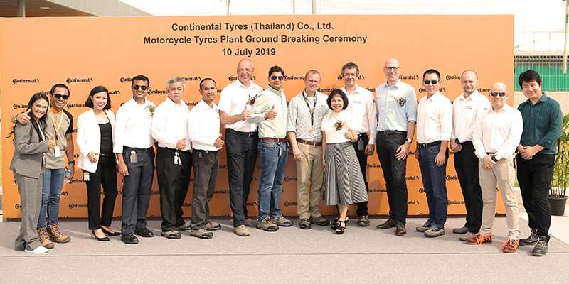 Continental motorcycle tire plant thailand